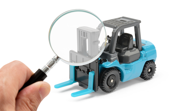 フォークリフト点検