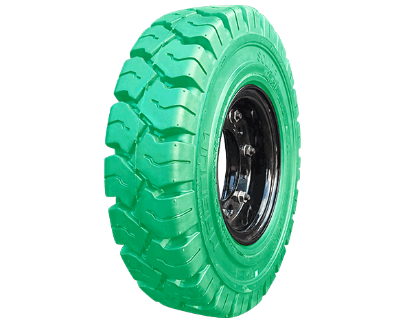 ノーパンクタイヤ(グリーン) 写真