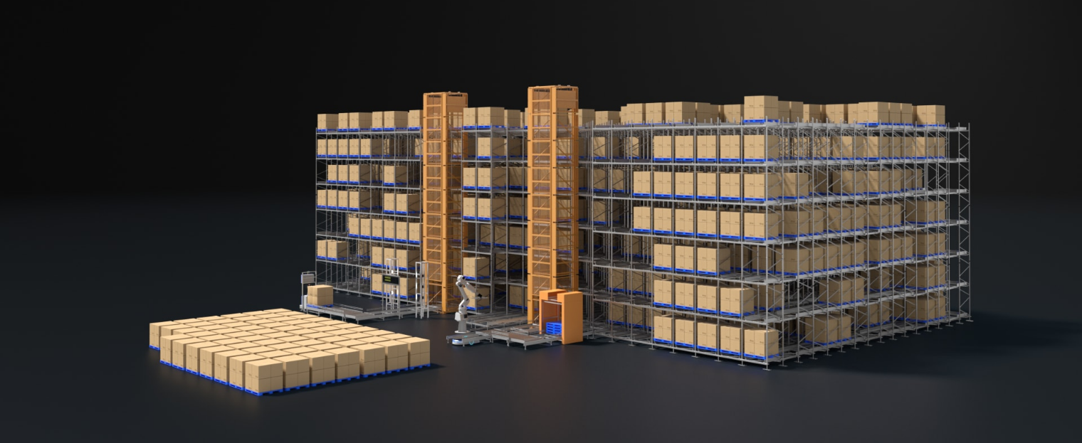 3Dパレットシャトル