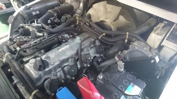 自動車整備の経験が十分に生かせます | フォークリフトの 
